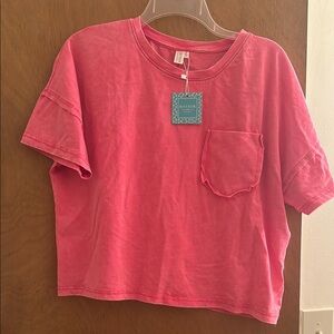 Hayden Pink Short Sleeve Tee
